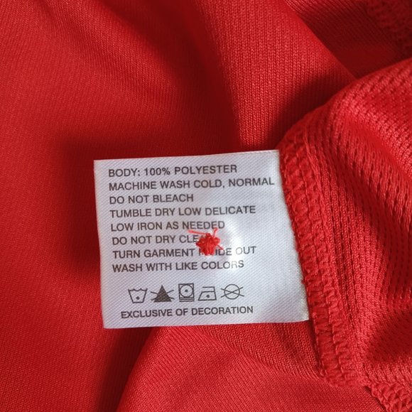 NEW University of Winnipeg Ice Pique Polo in Red by Cutter & Buck (3152) - Picture 6 of 9